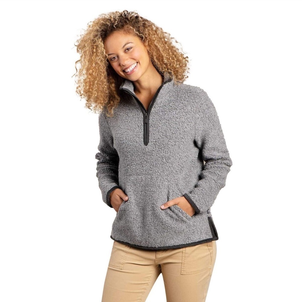 Toad&Co Telluride Sherpa Wool Pullover Women's size S